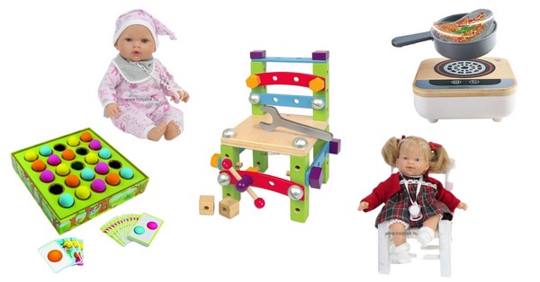 A nagyobb óvodásoknak a barkácsolós játékok mellett az élethű Nines babákat javasoljuk az ajándéktippek között.
